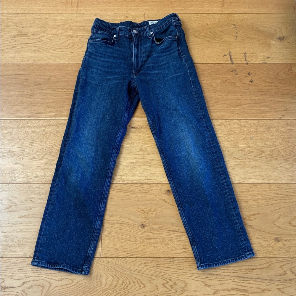 rag & bone Blue Ankle Jeans